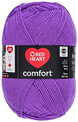Image of Red Heart Comfort Yarn, Amethyst