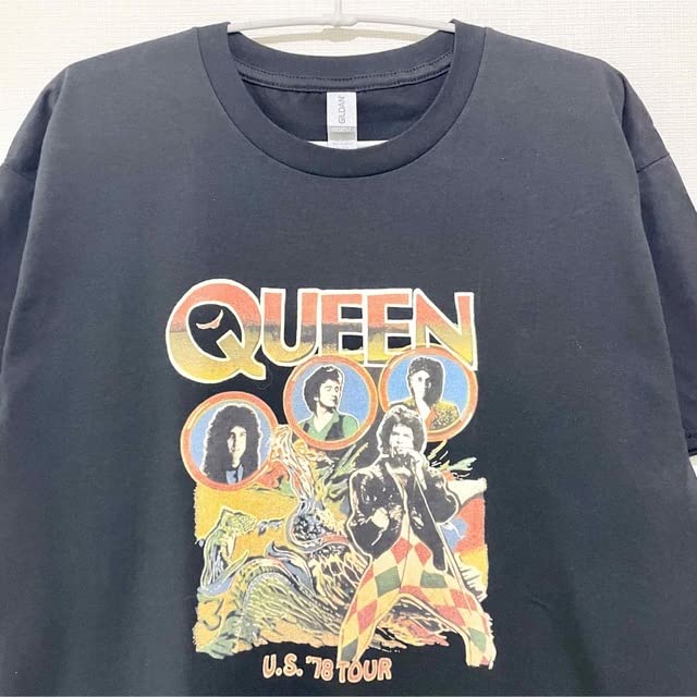 Amazon.co.jp: QUEEN Tシャツ US 78 TOUR クイーン XLサイズ Tee 