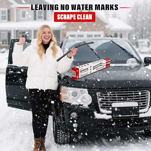 Image of 3 Pack Windshield Wiper Blades Replacement for Nissan Xterra 2005-2014 2015 | Nissan Pathfinder 2005-2012,Original Factory Quality Front Rear Wipers Blade Set for My Car - 24 inch /18 inch /12 inch U /J Hook