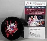 Peter Laviolette Signed Rangers Puck New York w/JSA COA