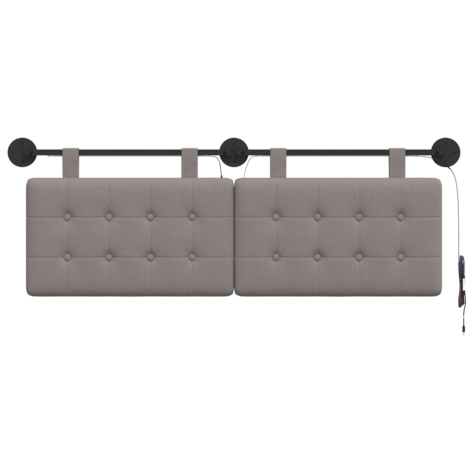 Cabecero Colgante Topo Tela,7.134kg-3424435