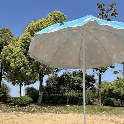 Sombrilla de playa de 2 metros resistente a rayos UV premium 6