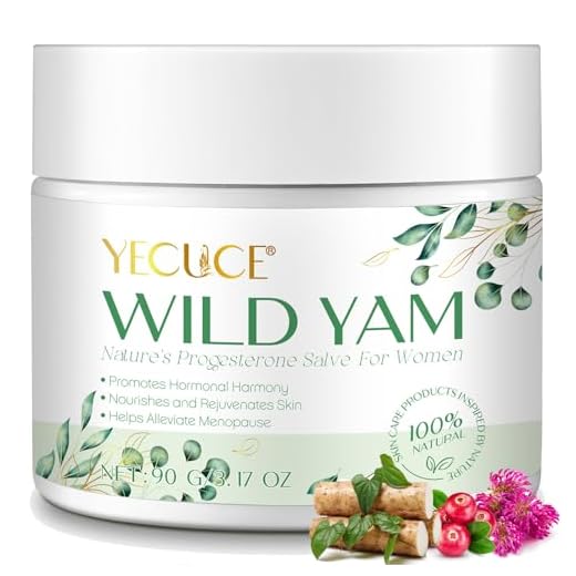 Organic Wild Yam Cream for Hormonal Balance