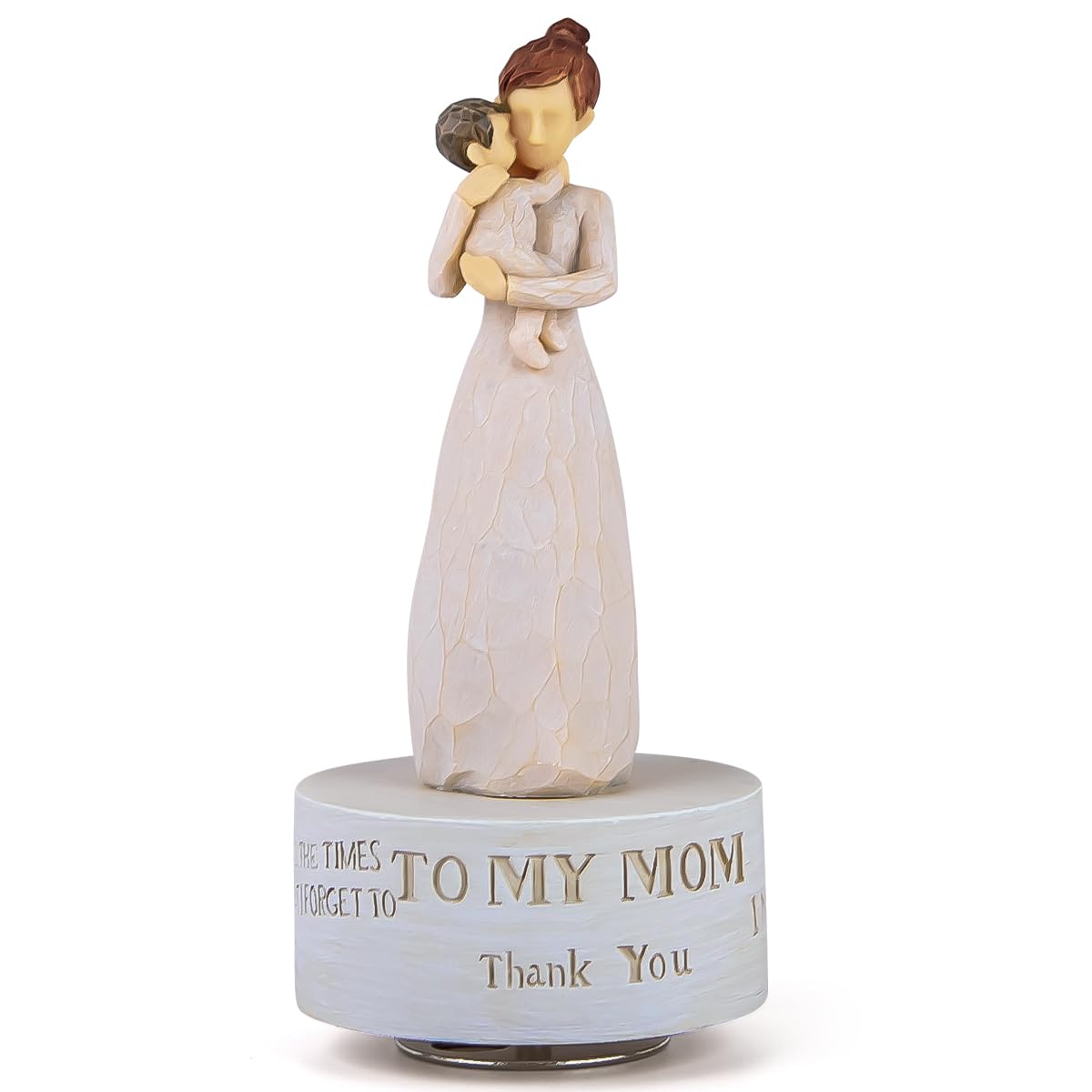 Boîte à musique cadeau maman figurine collection anniversaire fête des mères