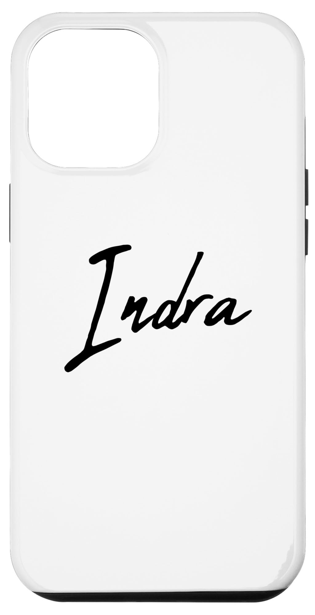 iPhone 12 Pro Max Beautiful Handwritten Font Indra Calligraphy Case