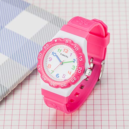 image for CakCity Kids Watch Waterproof Cute Cartoon Analog Girls Boys Wrist Wat