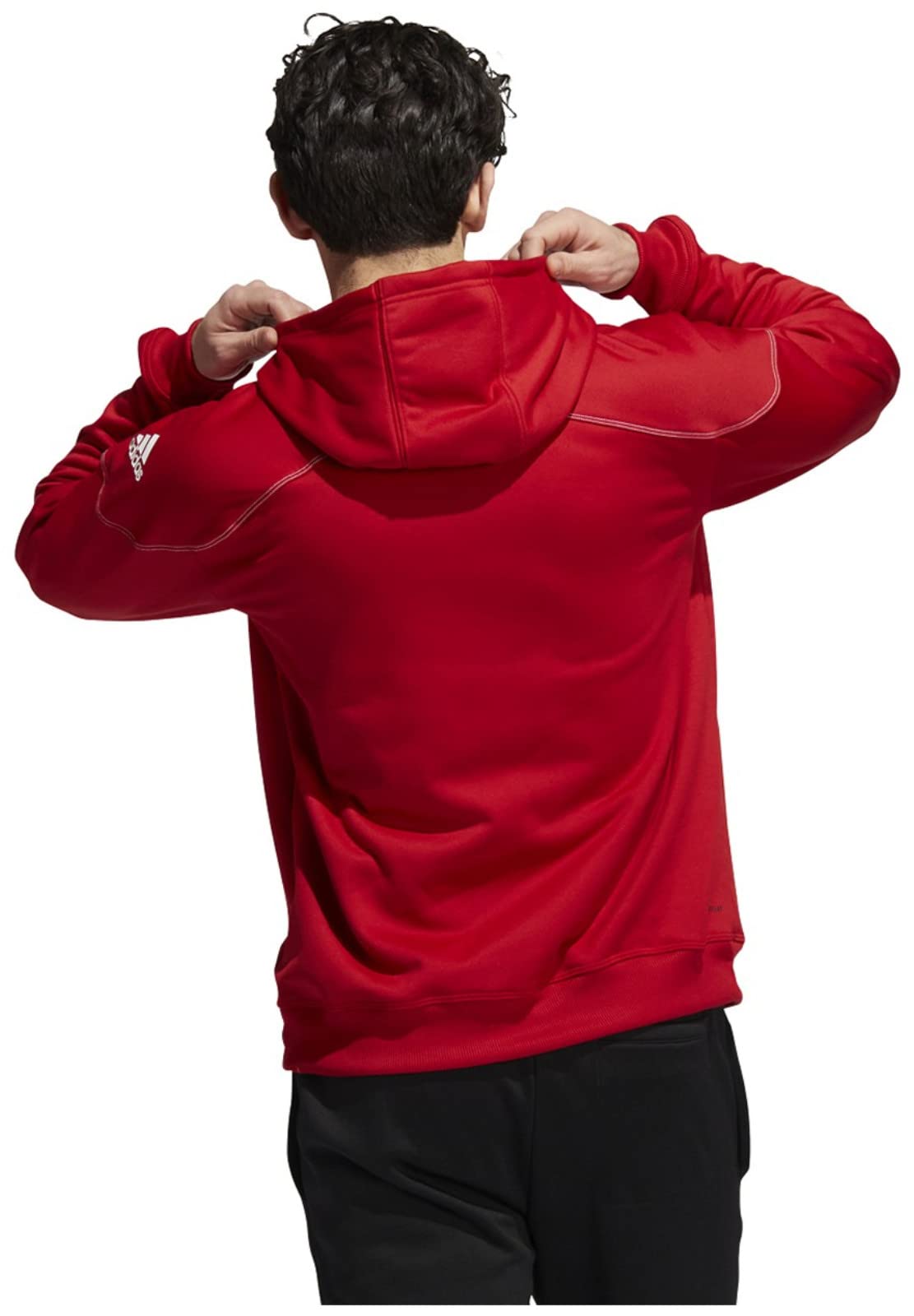 adidas Męska bluza z kapturem Stadium Aeroready - Team Power Red