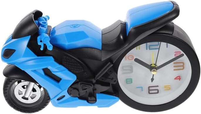 Fashioned Alarm Clock Novelty Retro Motorcycle/Motorbike Engine Style Clocks Alarm Clock Desktop Decoration Child Gift