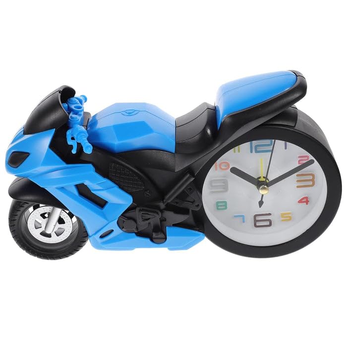Fashioned Alarm Clock Novelty Retro Motorcycle/Motorbike Engine Style Clocks Alarm Clock Desktop Decoration Child Gift