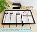 Desktop Mini Black Zen Garden Rake Japanese Zen Gifts Zen Decor Bamboo Table Top Rock Sand Garden Kit Tools Accessories Tabletop Meditation Sandbox Office Relaxation Adult Zen Gifts for Man Women