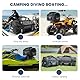 ARMORAIN wasserdichte Reisetasche 120-140 L, Motorradtasche wasserdichte Motorrad Hecktasche Expeditionstasche mit Tragegurt Dachtasche Auto für Motorrad, Auto, Camping, Bootfahren, Kajakfahren