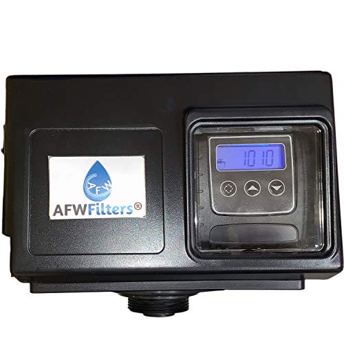Afwfilters Afw Air Injection Iron, Sulfur, And Manganese Removal Oxidizing Water Filter, Almond Or Black & Built Fleck 48,000 Water Softener System With 5600Sxt Digital Metered Valve #TOP2