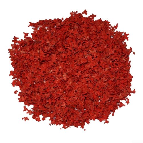 Scatter Material Hojas Modelo de Arena de Arena Paisaje, Juego de Bricolaje, Adecuado para Mesa de Arena y Kits de Modelo (Rojo Otoño)