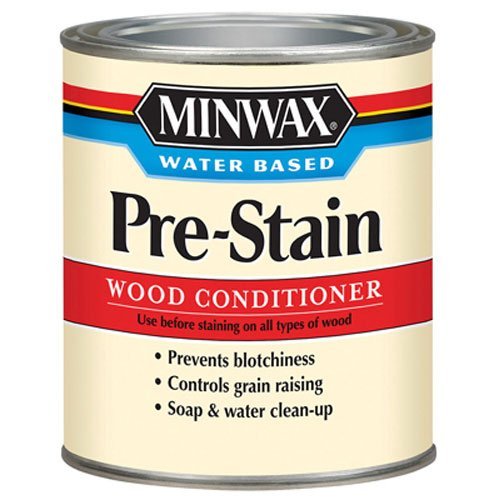 Minwax 618514444 Water-Based Pre- Stain Wood Conditioner, quart