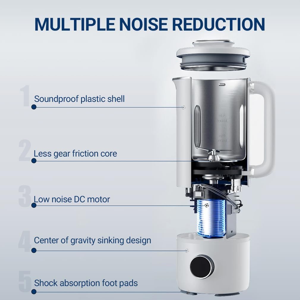 Joydeem blender base with both blender cup and health cup options