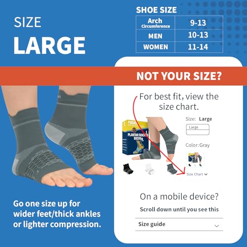 Image of 3 Pairs Plantar Fasciitis Socks Ankle Compression Sleeve with Arch Support