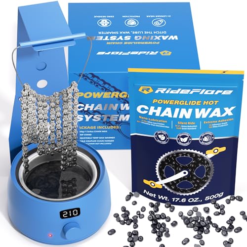 RideFlare Bicycle Chain Wax Melting System