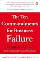 その他 The Ten Commandments for Business Failure The ten commandments for business failure : Keough, Donald R