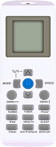Télécommande Climatiseur AUX Modèle YKR-P/002E - Compatible YKR-P/001E, Neuf, Fréquence 433 MHz