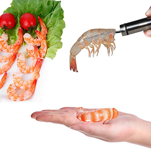 3 Pcs Multifunctional Shrimp Peeler, 5 In 1 Multifunctional Shrimp Line Fish Maw Knife,Shrimp Deveiner Tool Shrimp Cleaner #TOP2