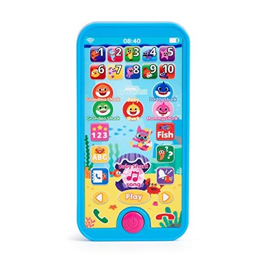 WowWee Pinkfong Baby Shark Smartphone - Educational Preschool Toy