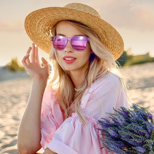 Image of URUMQI Polarized Sunglasses Fit Over Glasses for Men Women, Oversized Square Sun Glasses UV400 Protection