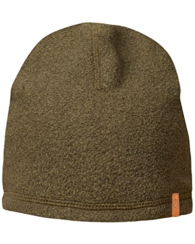 Fjällräven Unisex Lappland Fleece StrickMütze, Grün (Dark Olive 633), Einheitsgröße EU