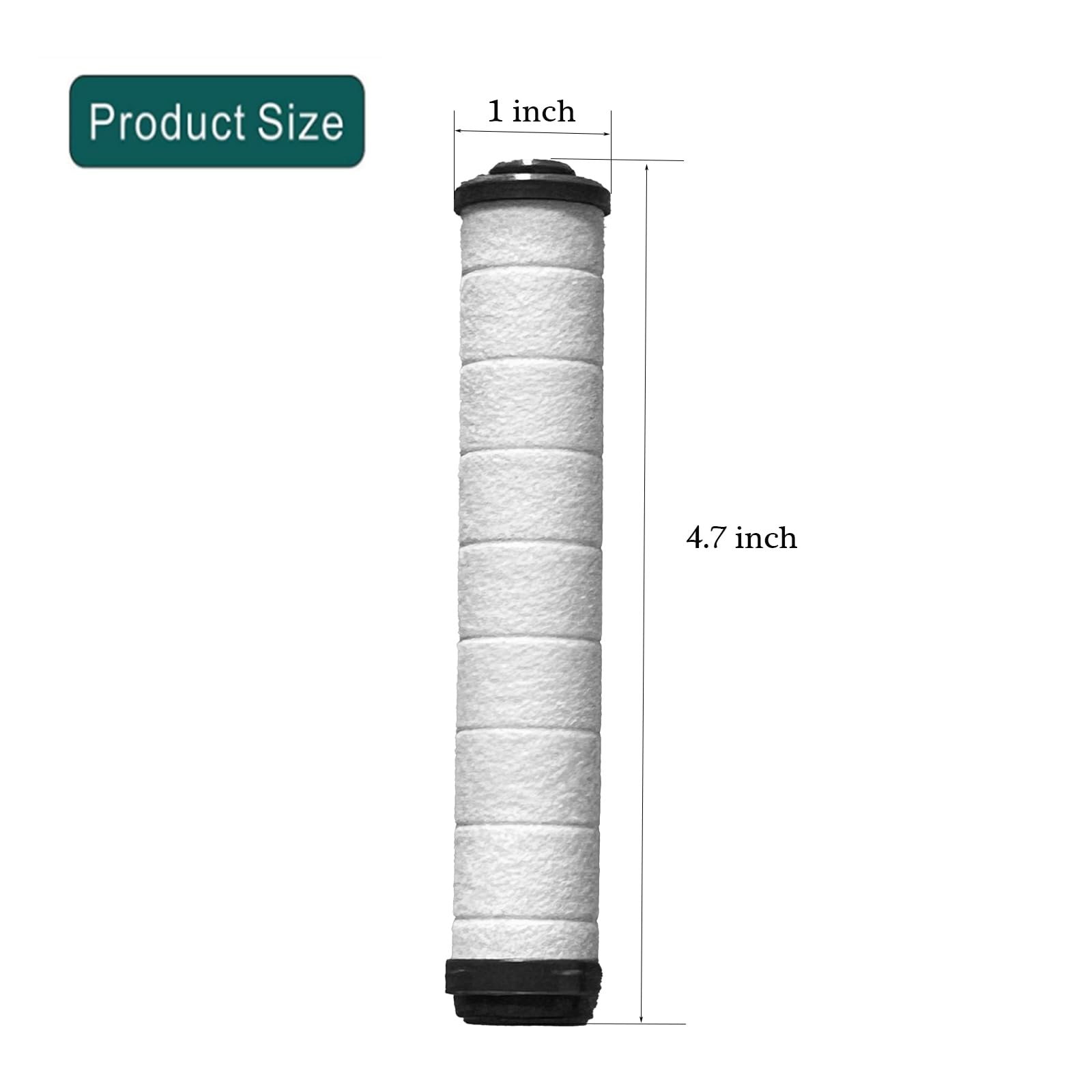Shower Filter for Handheld Shower Head, Set of 8 Multi-Storey Replacement Filters for Hard Water Remove Chlorine and Harmful Substances,Make Bathing Healthier.