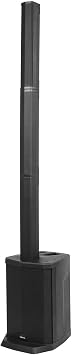 VONYX VX808 Active Column Line Array Speaker System with Bluetooth 5.0 Stereo Pairing, USB Playback, Bi-amplified 320W, Mixer, Stackable Design