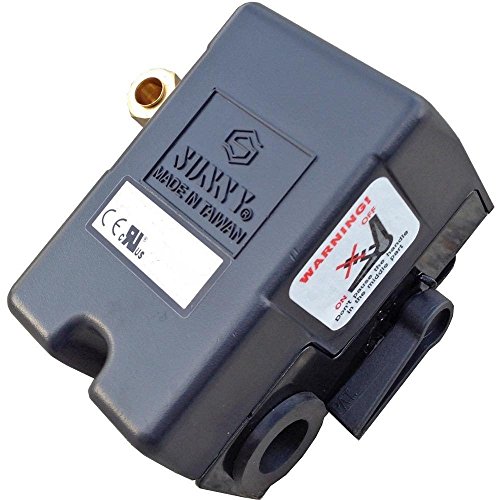 New Heavy Duty Pressure Switch for Air Compressor 25 amp 140-175 Four Port