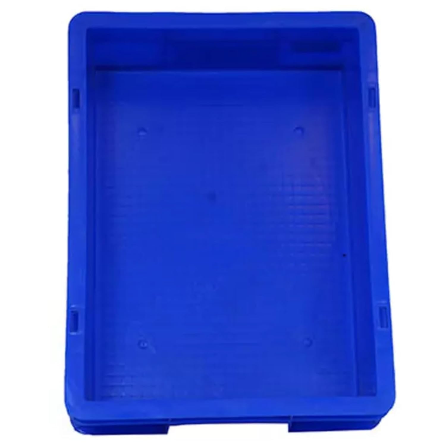 MAHIRA Plastic Crate 40x30x11 CM With Lid, Multipurpose Heavy Duty Portable Crates for storage | Shelf Basket for Large Storage Bin | Vegetable, Fruit, Milk 4
