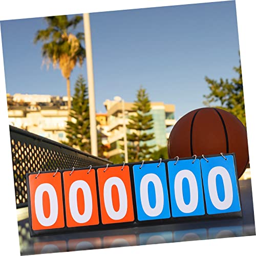 Marcador Multiusos para Juegos Deportivos con Paneles Rojo y Azul miniatura 3