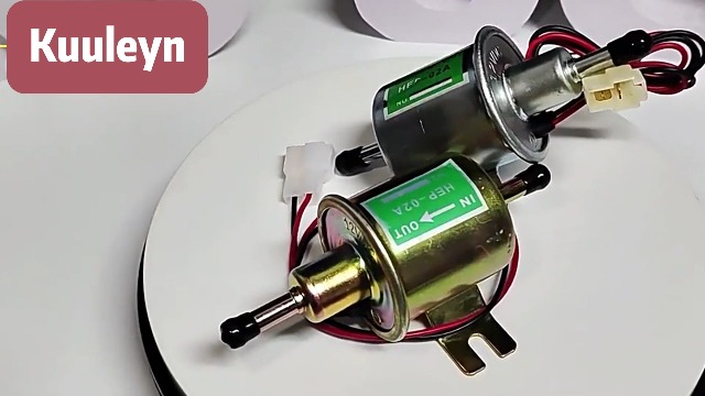 Pompa Carburante Elettrica 24V Universale - In Lega Alluminio, Per Auto, Camion, Barche - Foto 5