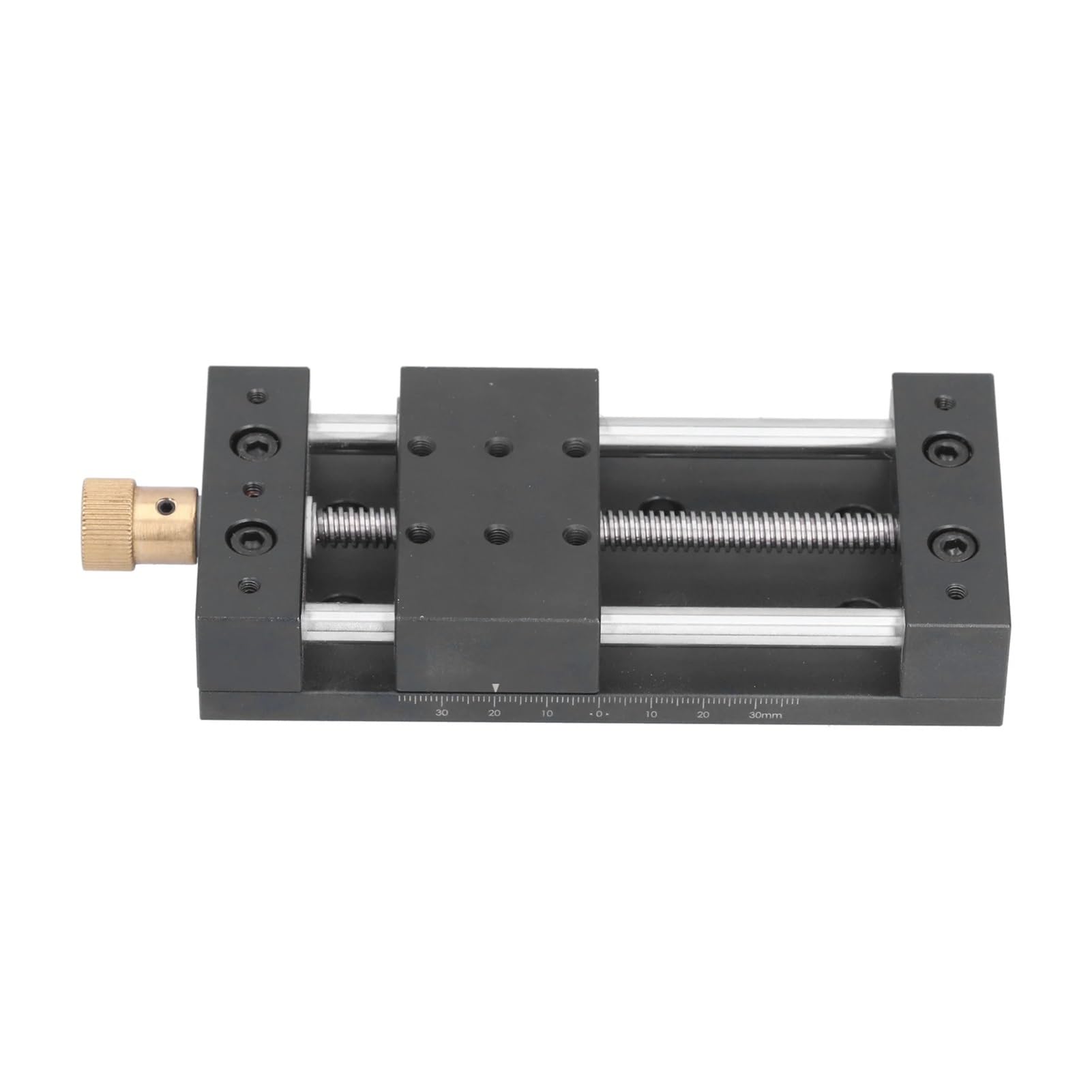 IGNVXMGKP Linear Stage Actuator Manual Sliding Table Aluminium Alloy High Accuracy with Base