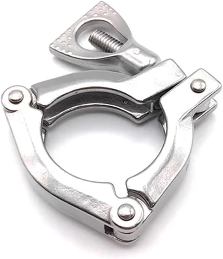 1pc 1.5"2"2.5"3"4" SS304 Three Section Three Clamp Joint Ferrule 50.5 64 77.5 91 119mm Clover Pipe Fitting Homemade brew(3inch-Ferrule 91)