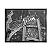 Stupell Industries Spooky Spider Webs Rustic Monochrome Gate Floating Framed Wall Art, Design by Daphne Polselli