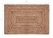 COTTON CRAFT Jute Rug - Braided 100% Jute Door Mat - Woven Neutral Reversible Small Rug - Entryway Kitchen Living Room Bedroom Bathroom Farmhouse Rustic Boho Door Mat Throw Carpet - 22x34 - Natural