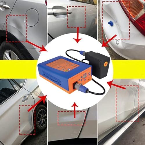 Aluminum Auto Body Dent Heater, Electromagnetic Induction Hot Box for Paintless Dent Removal, 110V Car Repair Tool for Effective Auto Body Restoration
