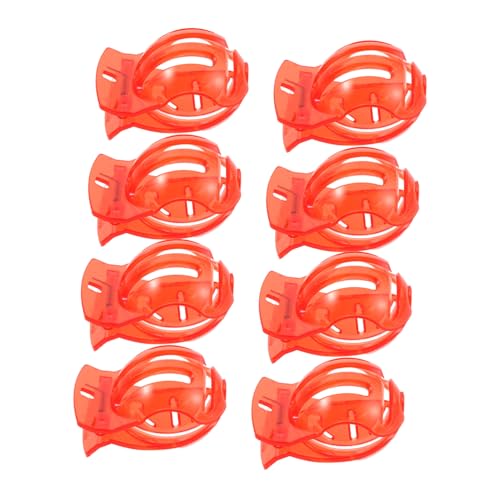 Garneck 8個ゴルフボールラインマーカー 字型マーカークリップ 高耐久プラスチック製 線描画用 正確なアライメント補助 パッティング練習用