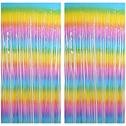 Geoyien Tende a Frange per Feste, 2 Pezzi Tenda