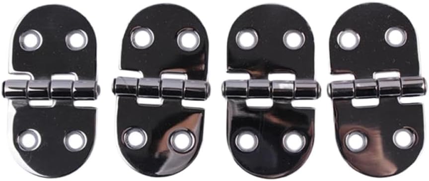 4X Stainless Steel Butterfly Hinges 3 X 1 5 Compatible with Marine Boat Door Cabinet Table