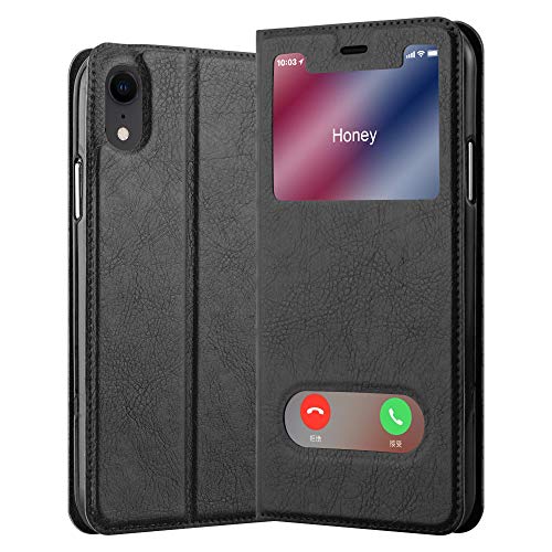 Case for Apple iPhone XR Phone Cover Protection Window Book Wallet - Photo 10 sur 37