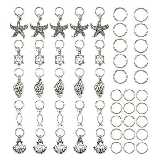 DORMITORRY Wholesale Bulk Lots Jewelry Making Silver Charms Mixed Smooth Tibetan Silver Metal Charms Pendants DIY for Necklace Bracelet Jewelry & Earrings Making and Crafting, 40 Pieces MixDesign DORMITORRY Wholesale Bulk Lots Jewelry Making Silver Charms Mixed Smooth Tibetan Silver Metal Charms Pendants DIY for Necklace Bracelet Jewelry & Earrings Making and Crafting, 40 Pieces MixDesign