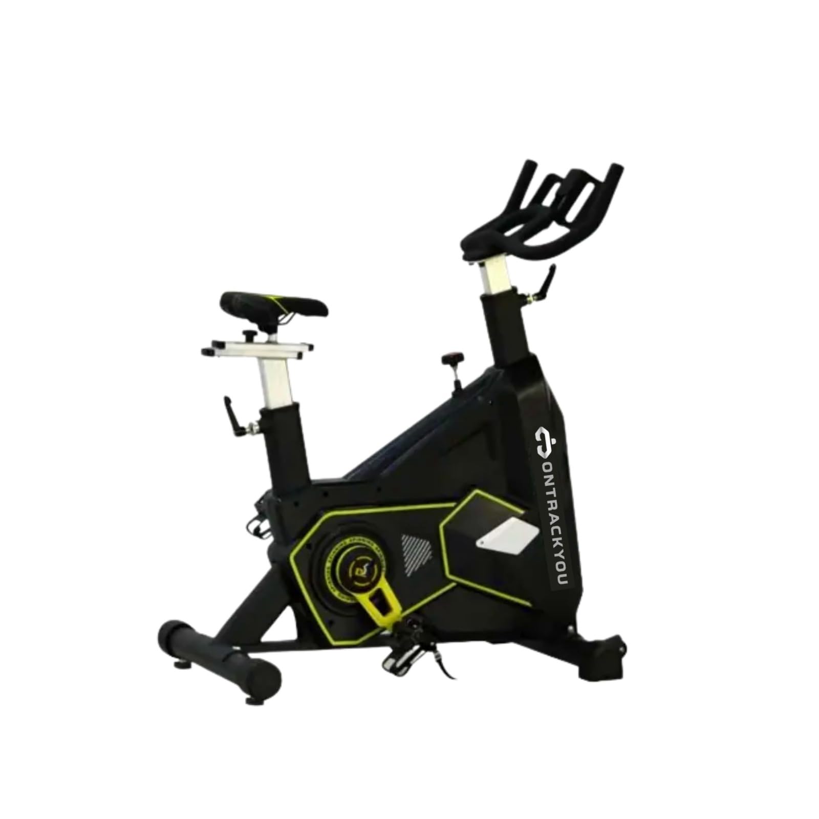 Exercise Cycle for Gym, 24KG Flywheel Adjustable Resistance, Adjustable Seat, Adjustable Handle | Spin Bike for Gym | Exercise Bike for Home Workout-image-4