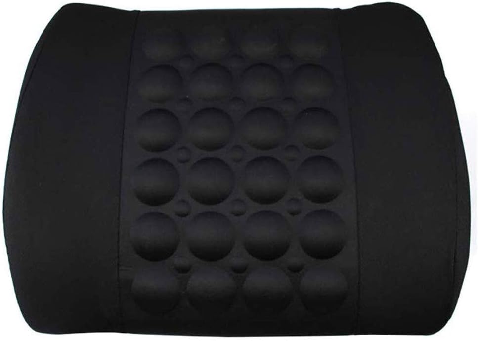 Car Lumbar Pillow - Car Cushion,Electric Massage, Breathable Memory Foam, Car Accessories(E)