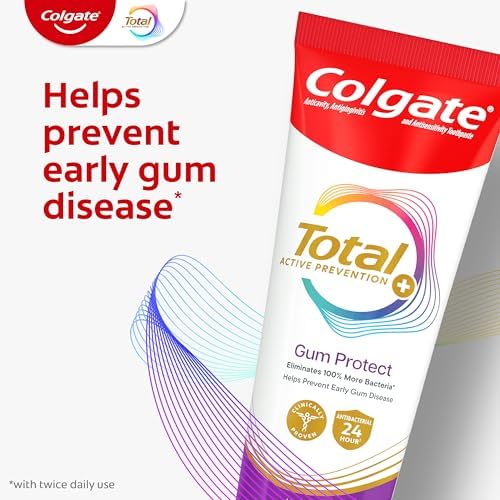 Colgate Total Gum Protect Whitening Toothpaste, SLS Free, 3 Pack, 3 oz Alternate view