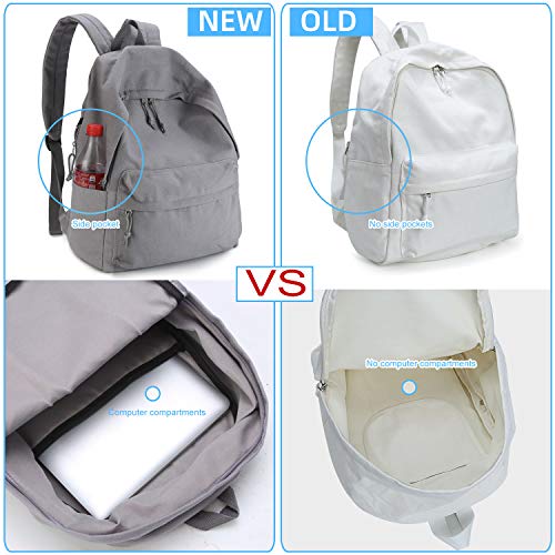 Zicac Unisex Diy Canvas Backpack Daypack Satchel Backpack thumb #2