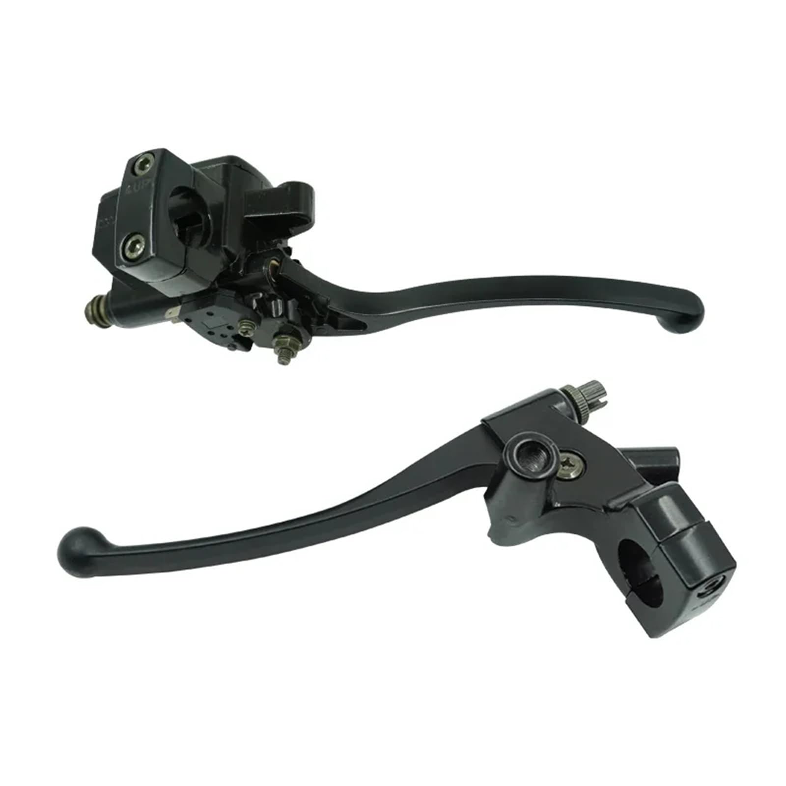 Compatible con Yamaha, Compatible con Honda 22MM | Maestro de freno de 22 mm/25 mm de diámetro con palanca.(Black-22MM)