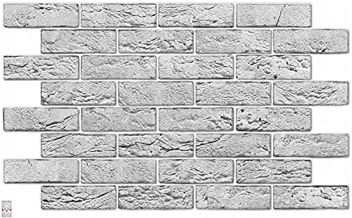 Circa 6 mq/10 DALLES PVC 3D panneaux muraux parement mural bardage PVC imitation bois ou pierre ou mosaïque épaisseur 1 mm ! Grand choix !