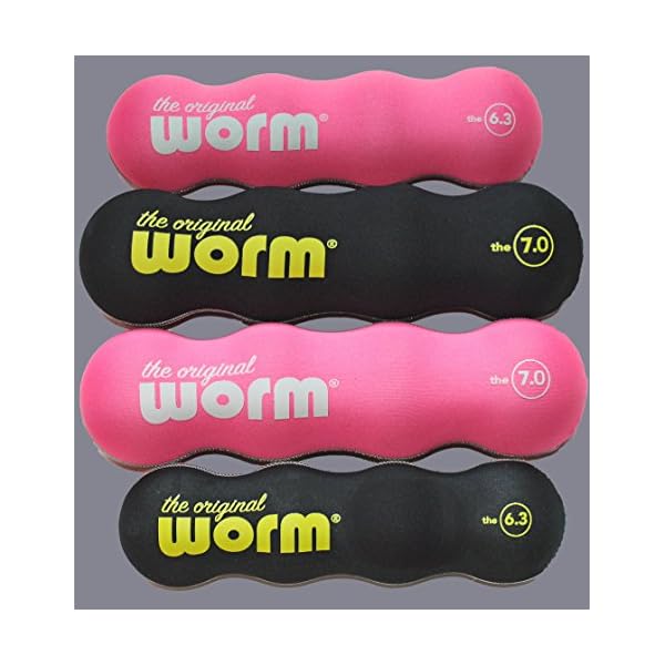 The Original Worm-Combines Massage Balls & Foam Roller for Neck, feet, Back, Shins, Calves, hips, Glutes. Portable. Great Travel Roller for Plane and car. Easy to use. - Image 3